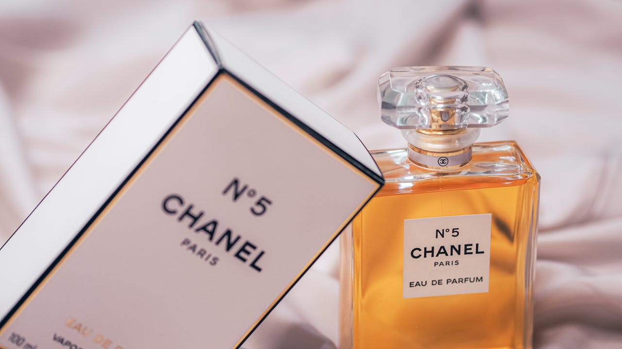 Iconic Chanel fragrance showcasing timeless elegance and sophistication.